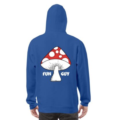 Fun Guy (Red) Premium Hoodie Dark BG - Image 4